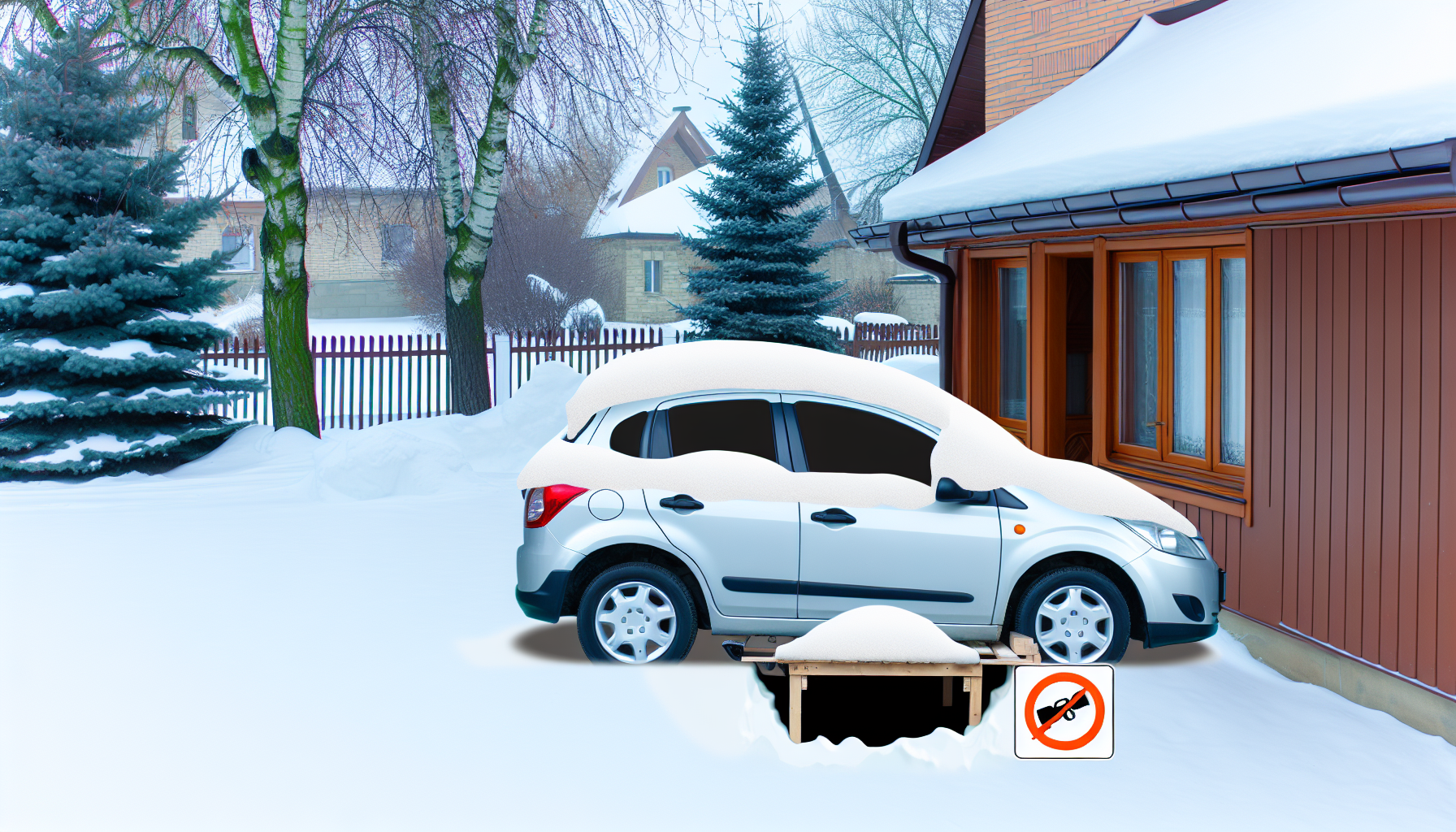 Peut-on laisser sa voiture garée dehors pendant l’hiver sans risque ?