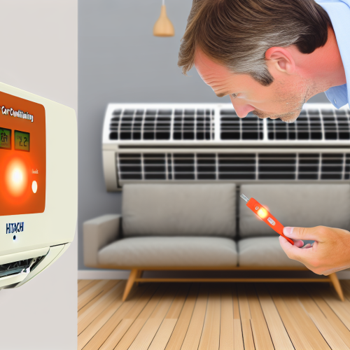 Climatisation Hitachi : que faire quand le voyant orange clignote 12 fois ?