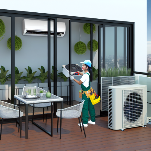 Peut-on installer une climatisation sur un balcon fermé ?