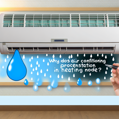 Pourquoi ma climatisation fait-elle de la condensation en mode chauffage ?