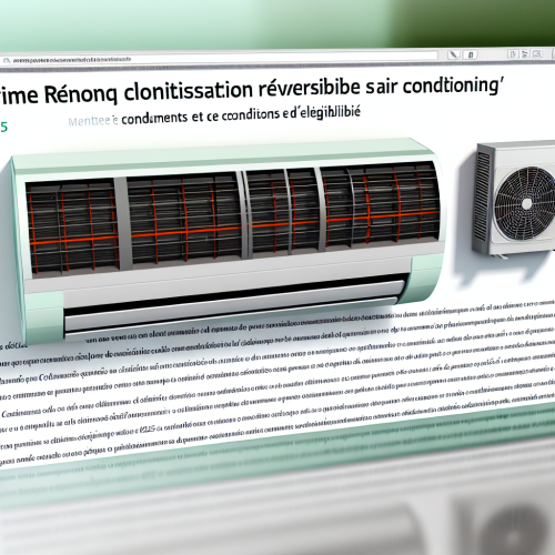 Prime Renov climatisation réversible 2025 : montants et conditions d&rsquo;éligibilité